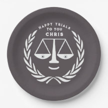 Advokatskolans Studentfest Pappra Tallrikar