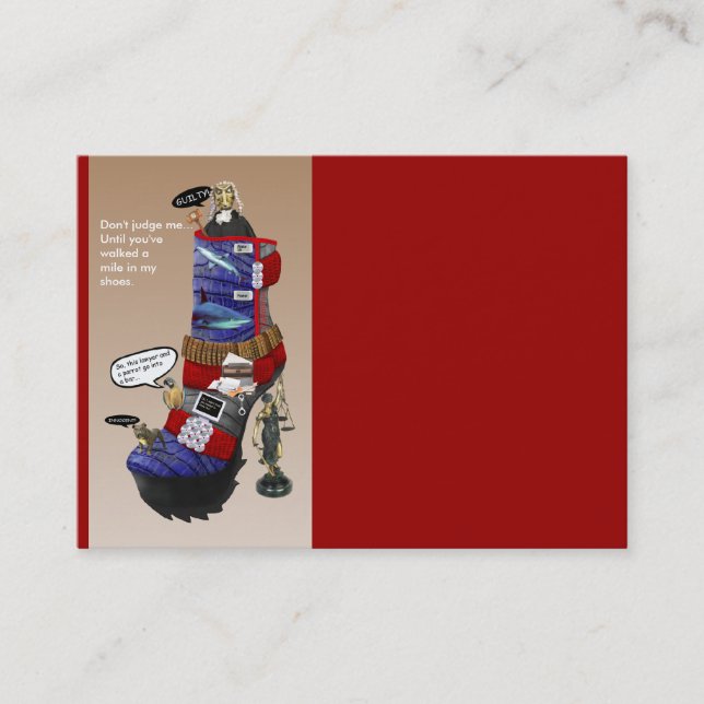 Advokatvisitkort Visitkort (Framsida)