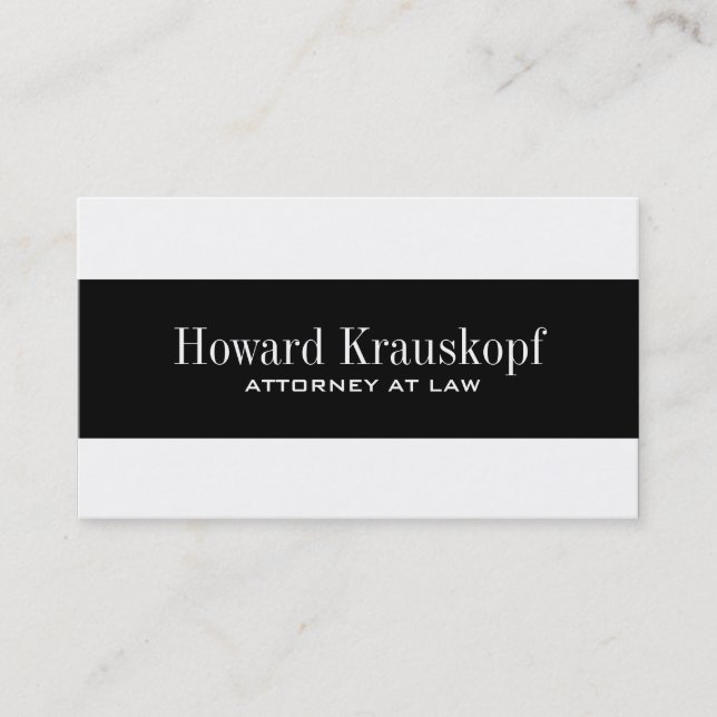 Advokatvisitkortar Visitkort (Framsida)