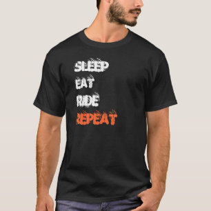 ADVryttaren - sova/äta/ritten/repetition T Shirt