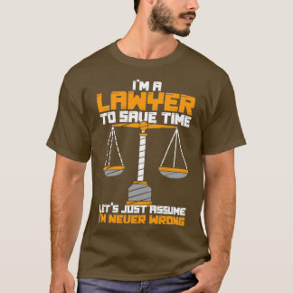 Advyer Funny advokat Attorney Law Höger Court T Shirt