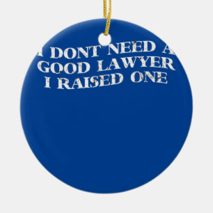 Advyer Parents Far Mor Funny Fars dag Julgransprydnad Keramik