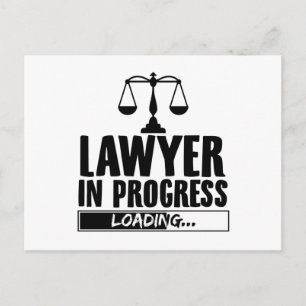 Advyer Profession Lawyers Law Gift Idea Vykort