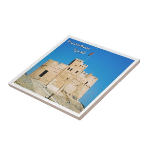 AE034 FUJAIRAH fort, Förenade Arabemiraten, Kakelplatta