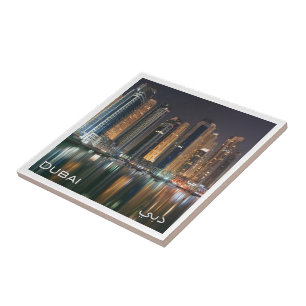 AE043 DUBAI marina, Förenade Arabemiraten Kakelplatta