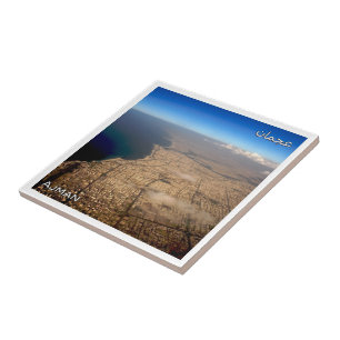 AE051 AJMAN City, Förenade Arabemiraten Kakelplatta