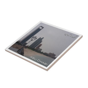 AE059 ABU DHABI-stranden, Mellan östern, Asien, Kakelplatta