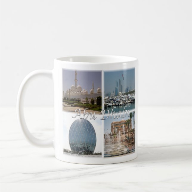 AE062 ABU DHABI, Förenade Arabemiraten Kaffemugg (Vänster)