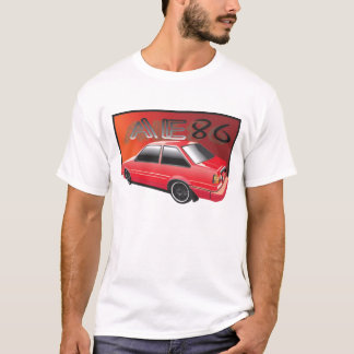 AE86 Röd T Shirt