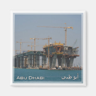 AE # Förenade Arabemiraten Abu Dhabi - bygg till b Magnet