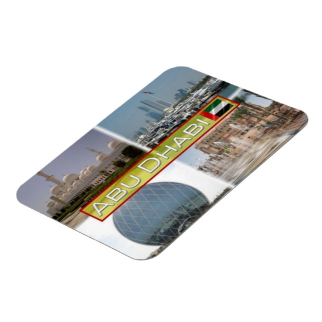 AE Förenade Arabemiraten - Abu Dhabi - Magnet (Vänstra Sidan)