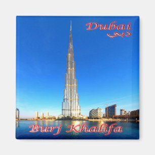 AE - Förenade Arabemiraten - Dubai - Burj Khalifa Magnet