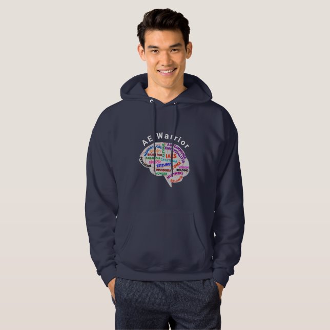 AE Warrior Hoodie/Tees All Sizes/Stilar Hoodie (Hel framsida)