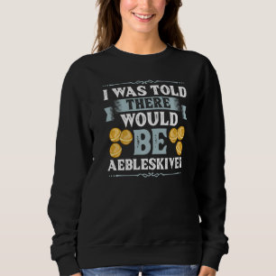 Aebleskiver Pancake Pan Recipe Mix Maker Danish T Shirt