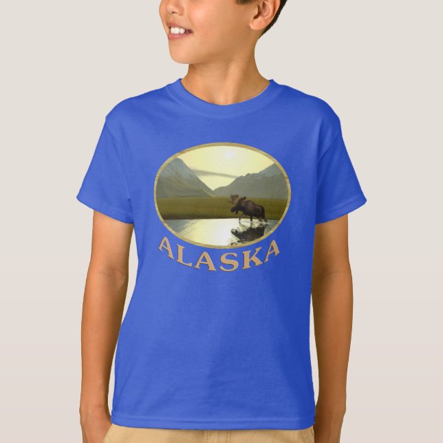 Aeftermiddag Moose T-shirt (Framsida)