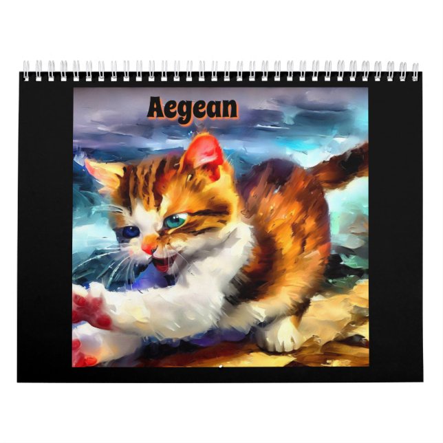 Aegean Cats Kalender (Omslag)