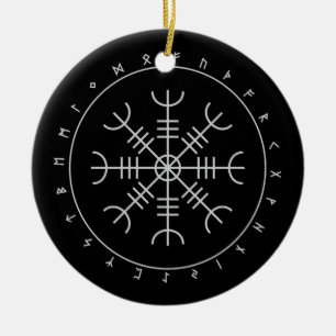 Aegishjalmr Runor Ornament (Runda)