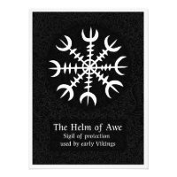 AEgishjálmr - Viking Helm of Awe Norse Protection