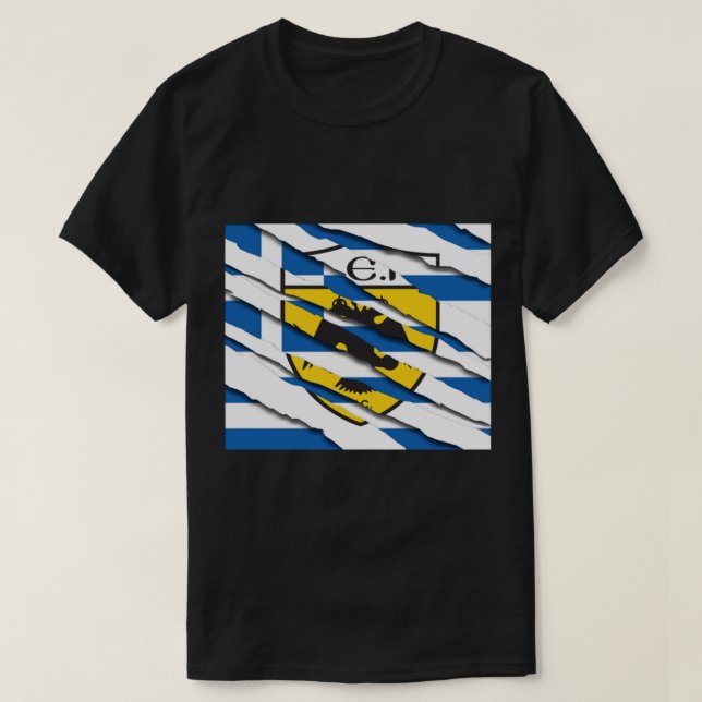 AEK från Grekland T Shirt (Design framsida)