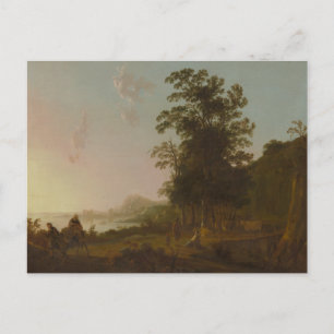 Aelbert Cuyp - Liggande med flygplanet in i Egypte Vykort