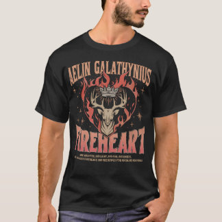 Aelin Galathynius Fireheart Tron av glas Bokälskar T Shirt