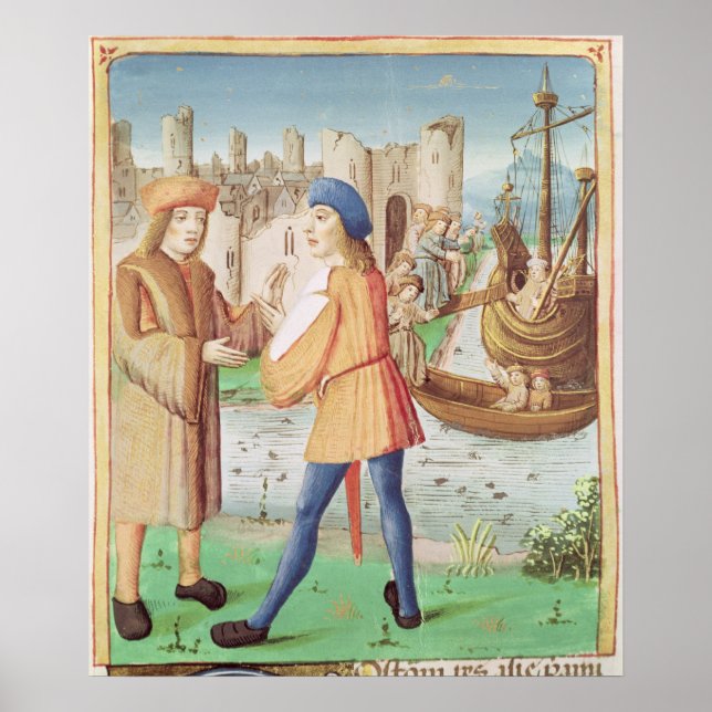 Aeneas avgång poster (Framsidan)