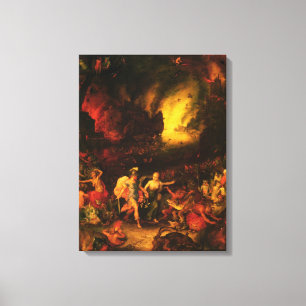 Aeneas i Hades Canvastryck