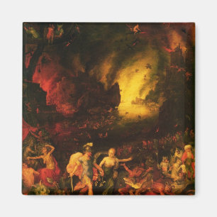 Aeneas i Hades Magnet
