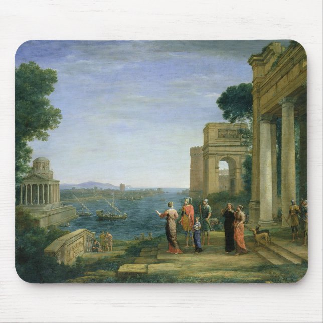 Aeneas och Dido i Carthage, 1675 Musmatta (Framsidan)