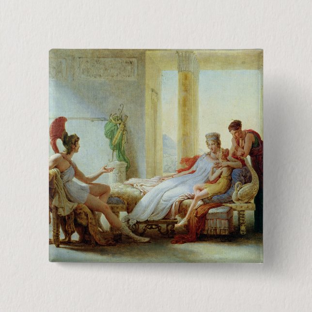 Aeneas träffande Dido av katastrofen på Troy Knapp (Framsida)