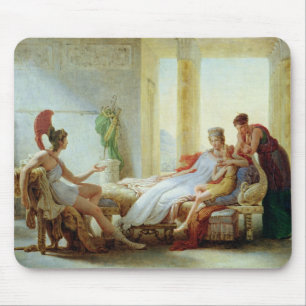 Aeneas träffande Dido av katastrofen på Troy Musmatta