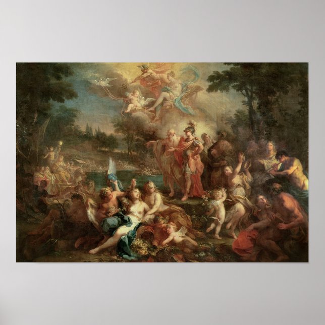 Aeneasvisionen i det estniska Fält Poster (Framsidan)