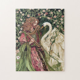 Aengus celtic God of Kärlek and Beauty Pussel