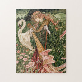 Aengus celtic God of Kärlek and Beauty Pussel