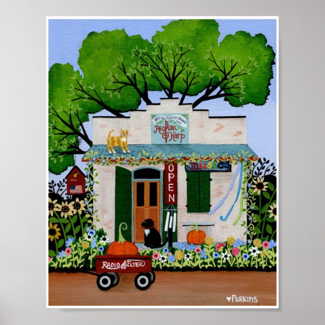 Aeolian Harp Poster (Framsidan)