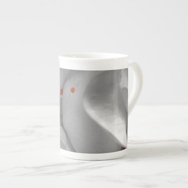 Aeoliska vattenfärgsspecialitet Mugg Benporslin Mugg (Framsida höger)