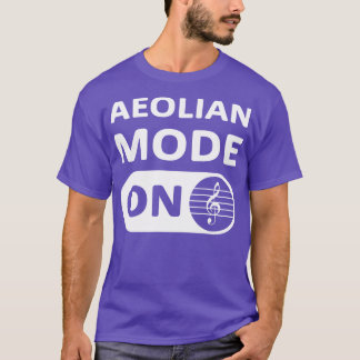 Aeoliskt läge t shirt