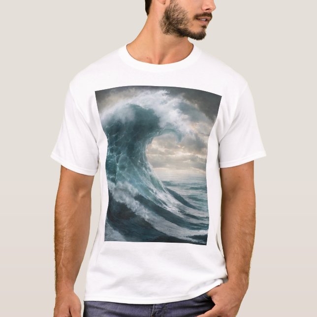 Aeolus: Harmony över Tempestuous Seas T Shirt (Framsida)