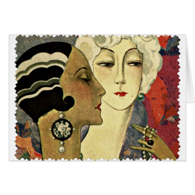 Aer Deco Dam Hälsningskort (Framsidan Horizontal)