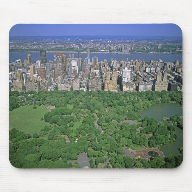 Aeralvy över Central Park och västern Musmatta (Framsidan)