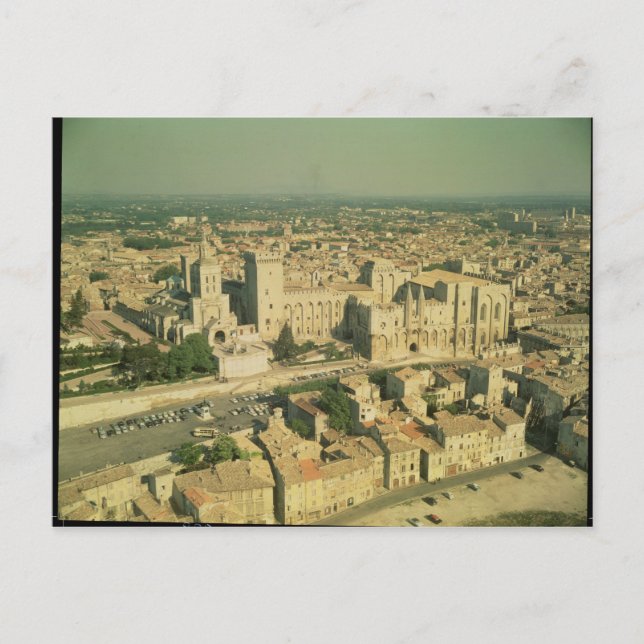 Aeralvy över Palace Vykort (Framsida)