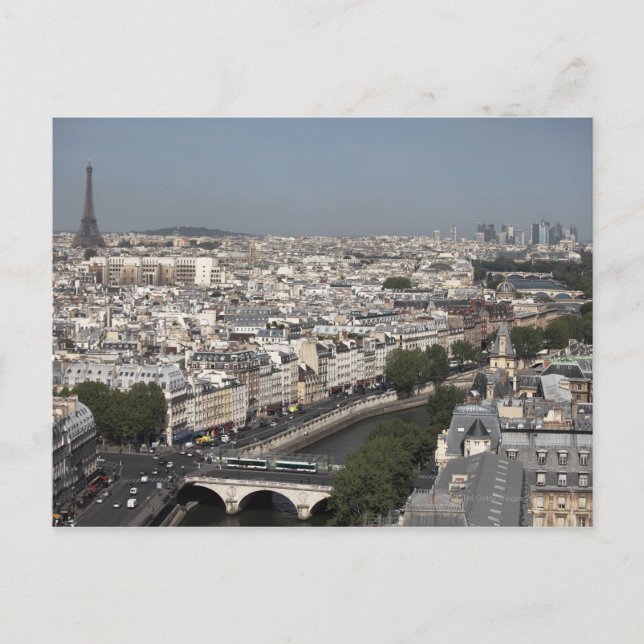 Aereriskt utseende på PARIS Vykort (Framsida)