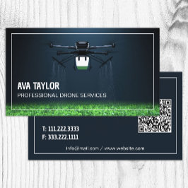 Aerial Drone UAV-Anpassningsbar QR Visitkort