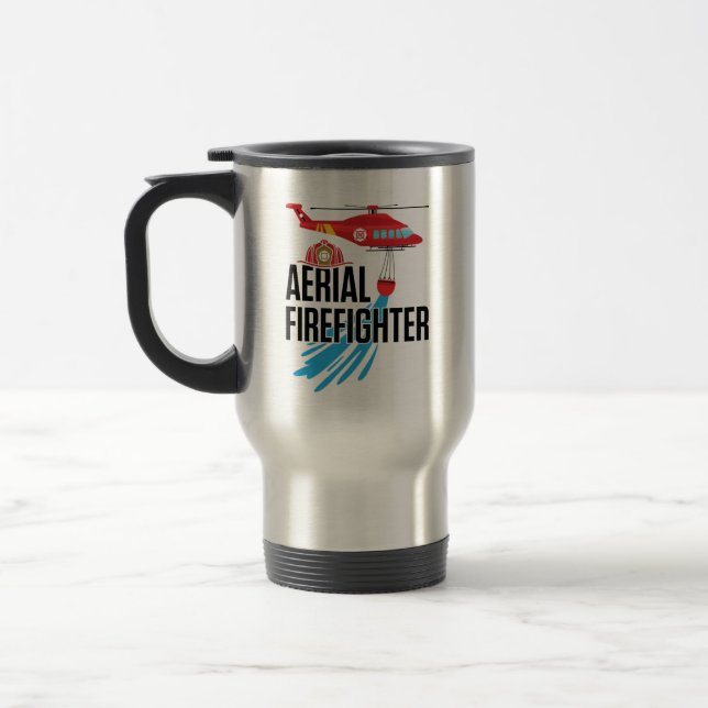 Aerial Firefighter Firefighting Resemugg (Vänster)