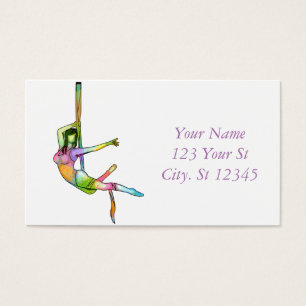 Aerial Fitness Yoga Thunder_Cove Visitkort