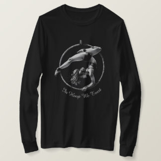 Aerial Hoop Lyra I Hoop Vi Litar På T Shirt