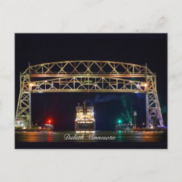 Aerial Lift Bridge och Algoma Transport Vykort