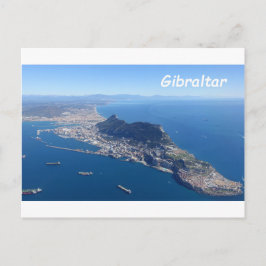 Aerial Photo of Gibraltar Vykort
