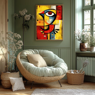 Aerial Signal — Samtidigt Abstrakt Expressionism Poster