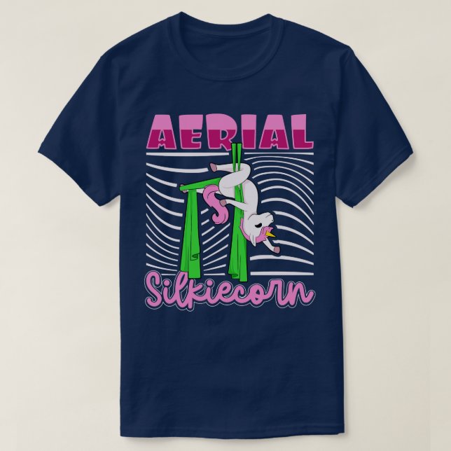 Aerial Silke Aerial Silkiecorn T Shirt (Design framsida)